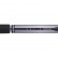 Ручка гелевая Uni Signo DX Ultra-fine UM-151 (0.7) S черная 0,7мм