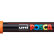Маркер Uni POSCA PC-1MR-ORANGE  0,7мм игольчатый наконечник, оранжевый