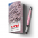 Ручка роллер Uni-Ball Vision Elite розовый корпус черная + стержень + открытка 8 Марта