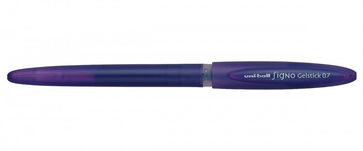 Ручка гелевая Uni-Ball Signo Gelstick фиолетовая 0,7мм