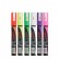 Набор меловых маркеров Uni Chalk 5M 1,8-2,5мм Neon 6 цветов