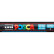 Маркер Uni POSCA PC-3ML LIGHT BLUE 0,9-1,3мм овальный, голубой с блестками