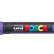 Маркер Uni POSCA PC-3ML VIOLET 0,9-1,3мм овальный, фиолетовый с блестками