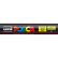 Маркер Uni POSCA PC-3M-YELLOW 0,9-1,3мм овальный, желтый