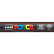 Маркер Uni POSCA PC-3M-BLACK 0,9-1,3мм овальный, черный