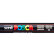 Маркер Uni POSCA PC-3M-DARK BROWN 0,9-1,3мм овальный, темно-коричневый