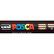 Маркер Uni POSCA PC-5M-BROWN 1,8-2,5мм овальный, коричневый