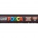 Маркер Uni POSCA PC-5M-CACAO 1,8-2,5мм овальный, какао