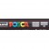 Маркер Uni POSCA PC-5M-DEEP GREY 1,8-2,5мм овальный, темно-серый