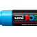 Маркер Uni POSCA PC-7M-LIGHT BLUE 4,5-5,5мм овальный, голубой