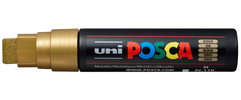 Маркер Uni POSCA PC-17K 15мм скошенный