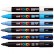 Набор маркеров Uni POSCA PC-5M 1,8-2,5мм Sky 6 цветов