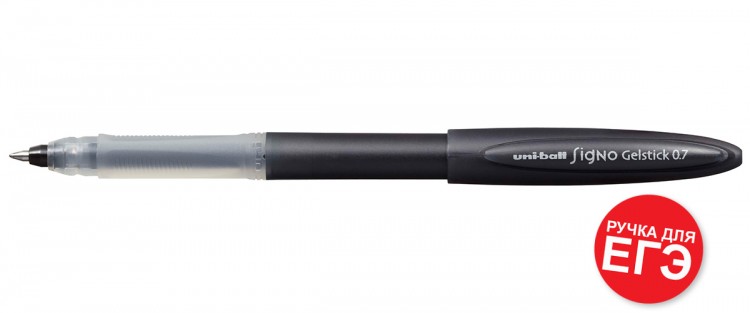 Ручка гелевая Uni-Ball Signo Gelstick черная 0,7мм