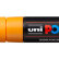 Маркер Uni POSCA PC-8K-BRIGHT YELLOW  8мм скошенный, оранжево-желтый