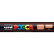 Маркер Uni POSCA PC-3M-ORANGE 0,9-1,3мм овальный, оранжевый