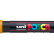Маркер Uni POSCA PC-3M-BRIGHT YELLOW 0,9-1,3мм овальный, оранжево-желтый