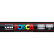 Маркер Uni POSCA PC-3M-GREY 0,9-1,3мм овальный, серый