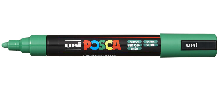 Маркер Uni POSCA PC-5M 1,8-2,5мм овальный