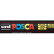 Маркер Uni POSCA PC-5M-YELLOW 1,8-2,5мм овальный, желтый