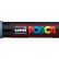 Маркер Uni POSCA PC-5M-SLATE GREY 1,8-2,5мм овальный, серый шифер