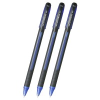 Ручка шариковая Uni Jetstream SX-101 синяя 0,5мм 3 штуки PPS