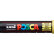 Маркер Uni POSCA PC-1M-YELLOW 0,7мм овальный, желтый