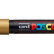 Маркер Uni POSCA PC-1M-GOLD 0,7мм овальный, золотой