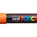 Маркер Uni POSCA PC-1M-ORANGE 0,7мм овальный, оранжевый