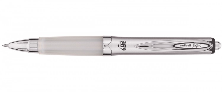 Ручка гелевая Uni-Ball Signo 207 Premier черная 0,7мм