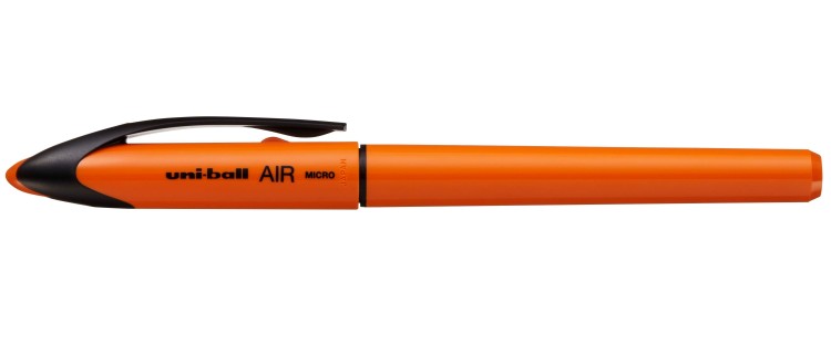 Ручка роллер Uni-Ball Air Micro 0,5мм оранжевый корпус