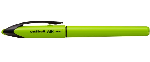 Ручка роллер Uni-Ball Air Micro 0,5мм лайм корпус