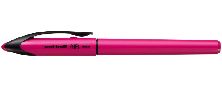 Ручка роллер Uni-Ball Air Micro 0,5мм розовый корпус