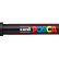 Маркер Uni POSCA PC-1MR-BLACK  0,7мм игольчатый наконечник, черный
