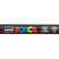 Маркер Uni POSCA PC-1MR-BLACK 0,7мм игольчатый наконечник, черный