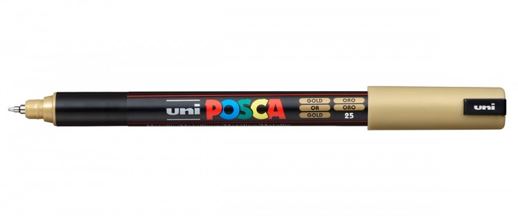 Маркер Uni POSCA PC-1MR 0,7мм игольчатый наконечник