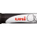 Маркер мелковый Uni Chalk PWE-5M черный 1,8-2,5мм