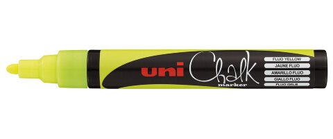 Маркер меловой Uni Chalk 5M 1,8-2,5мм овальный