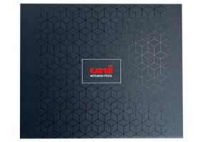 Набор UNI Business 7 ручек и 1 механический карандаш