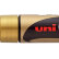 Маркер меловой Uni Chalk PWE-8K золотой до 8,0мм