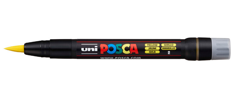 Маркер-кисть Uni POSCA PCF-350 0,1-10,0мм