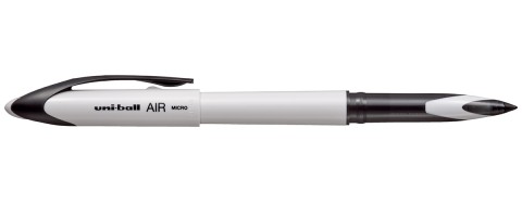 Ручка роллер Uni-Ball Air Micro молочно-белый корпус черная 0,5мм