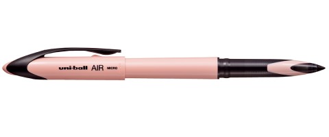 Ручка роллер Uni-Ball Air Micro песчаный корпус черная 0,5мм