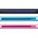 Набор шариковых ручек Uni Jetstream SX-101 бирюзовый+розовый+черный корпус синяя 0,7мм 2+1шт.